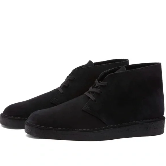 CLARKS ORIGINALS DESERT BOOT
Black Suede - Picture 1 of 4